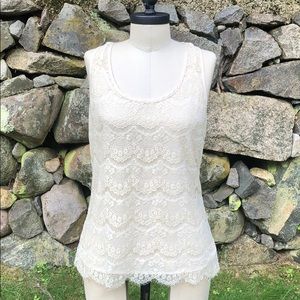 Canna lace top